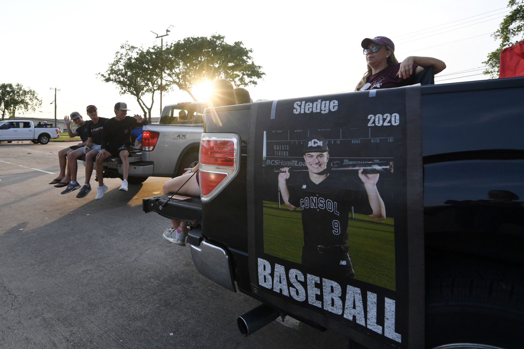 A&M Consolidated baseball Senior Night